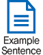 Example Sentence